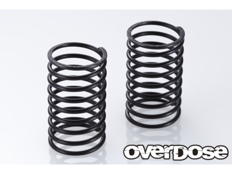 Overdose Shock Spring φ1.3 x 28mm 9 Coils / Color: Black