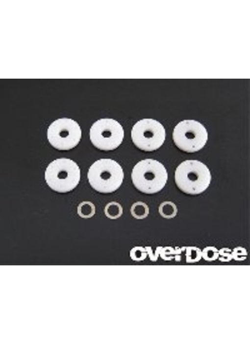 Overdose PTFE Shock Piston Set (φ0.6x2/φ0.7x2/φ0.8x2/Blank)