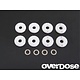PTFE Shock Piston Set (φ0.6x2/φ0.7x2/φ0.8x2/Blank)