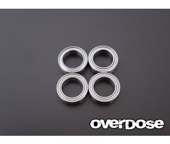 Overdose Low Friction Ball Bearings φ10xφ15x4mm (4)