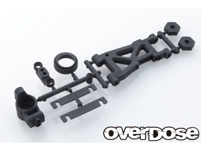 Overdose Rear Suspension Arm & Upright Set for for GALM  Ver.2