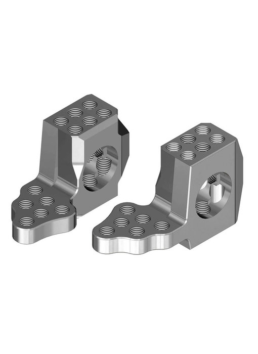 WRAP-UP Next GX RWD Front Knuckle Ver.4 Super Lightweight - Silver