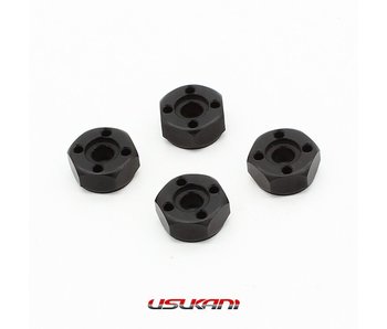 Usukani Aluminium 8mm Clamping Wheel Hub for US88307/US88308 (4pcs)