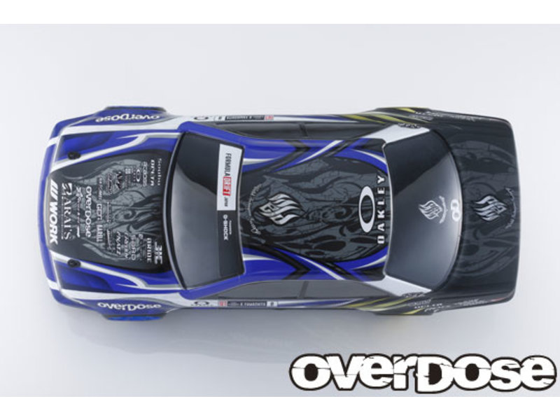 Overdose Toyota Mark II JZX100 Clear Body & Weld Hyakushiki Rokugouki Graphic Decal Set