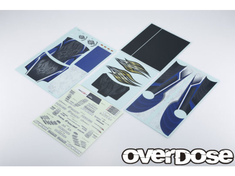 Overdose Weld Hyakushiki Rokugouki Graphic Decal Set Overdose Weld Hyakushiki Rokugouki Graphic Decal Set