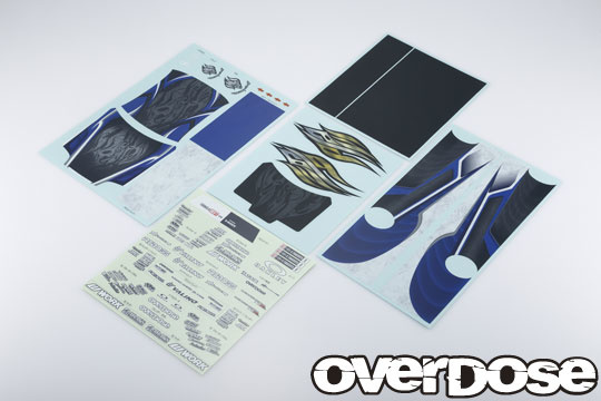 Overdose Weld Hyakushiki Rokugouki Graphic Decal Set Overdose Weld Hyakushiki Rokugouki Graphic Decal Set