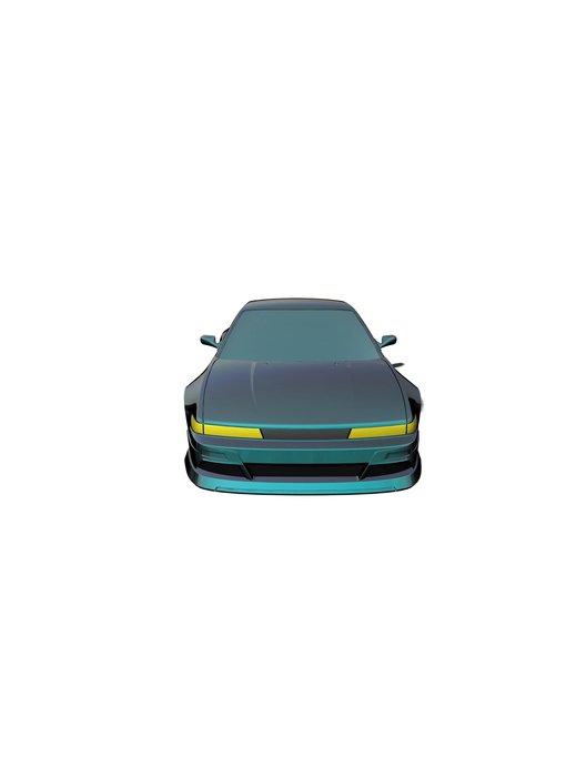 Rc Arlos Nissan Silvia S13 Spirit-Rei Clear Body