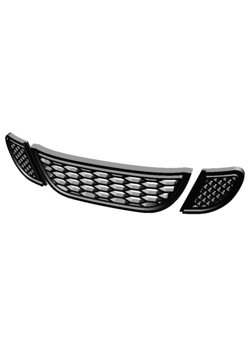 Rc Arlos Front Air Intakes for Nissan 300ZX (Z32) TwinZ Design
