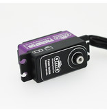 RC OMG LP-09CF/VT - Predator Full Metal Coreless Digital Low Profile Servo - Purple