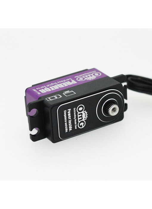 RC OMG Predator Full Metal Coreless Digital Low Profile Servo - Purple