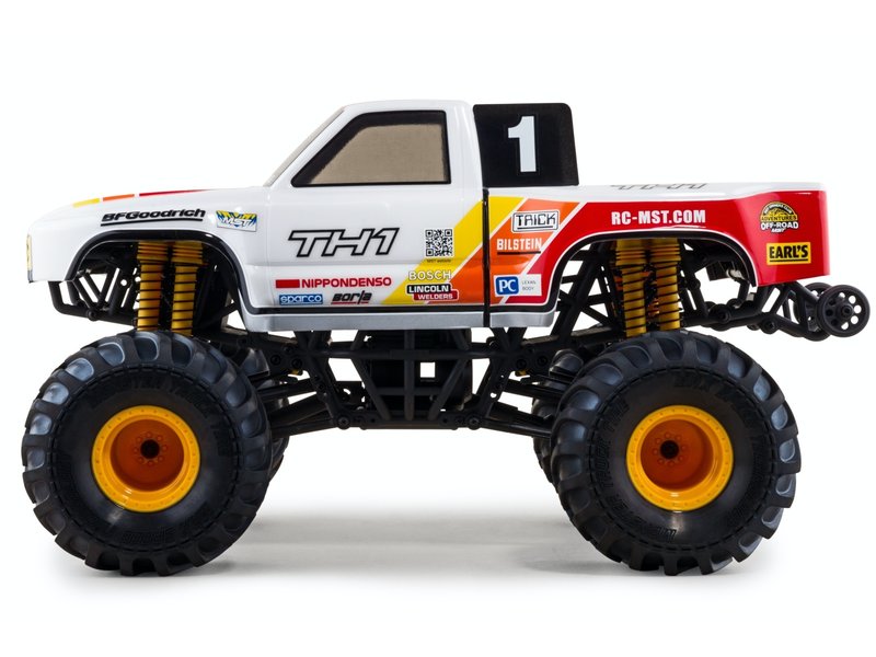 MST MTX-1 4WD 1/10 Monster Truck KIT / Body: TH1 (Toyota Hilux) (Clear Body)