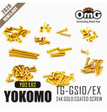 RC OMG TG-GS10/EX - Golden Screw Kit for Yokomo YD2 EXII