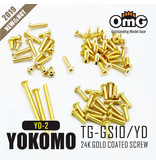 RC OMG TG-GS10/YD - Golden Screw Kit for Yokomo YD-2E