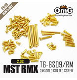 RC OMG TG-GS09/RM - Golden Screw Kit for MST RMX 2.0 S