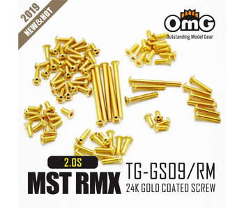 RC OMG Golden Screw Kit for MST RMX 2.0 S