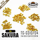Golden Screw Kit for Sakura D4 AWD/RWD
