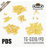 RC OMG TG-GS10/PD - Golden Screw Kit for Usukani PDS