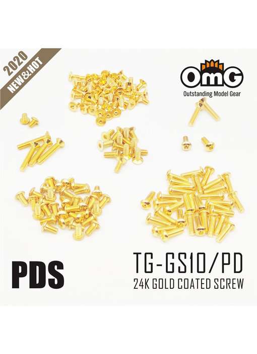 RC OMG Golden Screw Kit for Usukani PDS