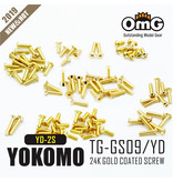 RC OMG TG-GS09/YD - Golden Screw Kit for Yokomo YD-2S