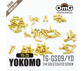 RC OMG Golden Screw Kit for Yokomo YD-2S