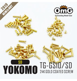 RC OMG TG-GS10/SD - Golden Screw Kit for Yokomo SD