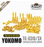 RC OMG TG-GS10/SX - Golden Screw Kit for Yokomo YD2 SX & SXII