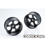 Overdose R-SPEC Work VS KF Type-RY / Color: Black / Offset: 7mm (2pcs)