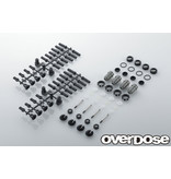 Overdose Stock Shock Set / Color: Black (4pcs)