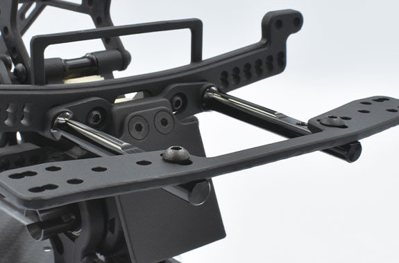 Rêve D MC-1 Graphite Rear Body Mount Plate Rêve D MC-1 Graphite Rear Body Mount Plate