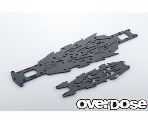 Overdose Matte Flames Chassis Set Overdose Matte Flames Chassis Set