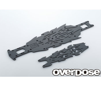 Overdose Matte Flames Chassis Set for GALM, GALM ver.2