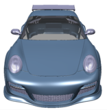 Rc Arlos AF-LW997 - Porsche 911 (997) LB★WORKS Clear Body