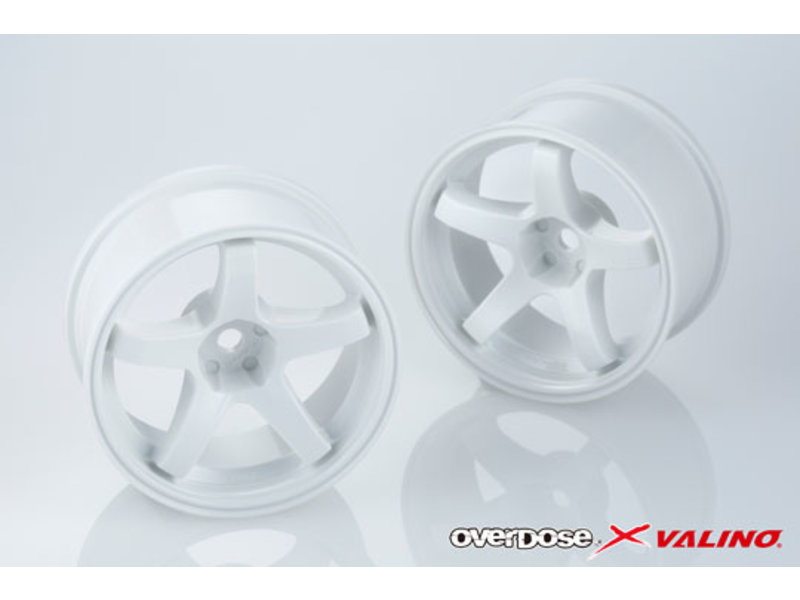 Overdose R-SPEC Valino GV330 26mm / Color: White / Offset: 7mm (2pcs)