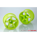 Overdose R-SPEC Valino GV330 30mm / Color: Lime Yellow / Offset: 9mm (2pcs)