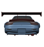 Rc Arlos AF-RX7FDW1 - Rear Spoiler V2 for Mazda RX-7 FD