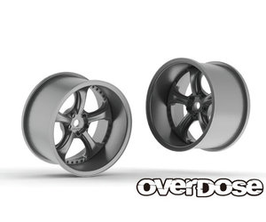 Overdose WORK VS KF 30mm Wheel - Matte Chrome Overdose WORK VS KF 30mm Wheel - Matte Chrome