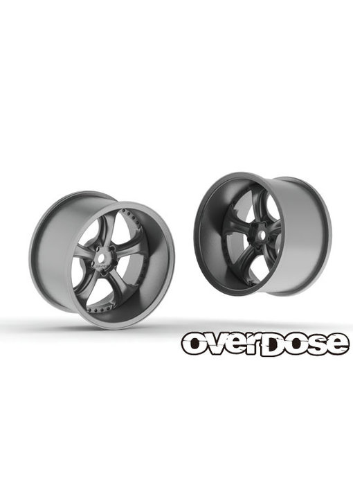 Overdose Work VS KF 30mm / Matte Chrome / 9mm (2)