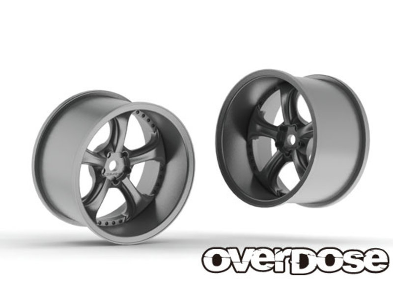 Overdose Work VS KF 30mm / Color: Chrome / Offset: 9mm (2pcs)