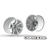 Overdose R-SPEC Work Emotion T7R 30mm / Color: White / Offset: 9mm (2pcs)