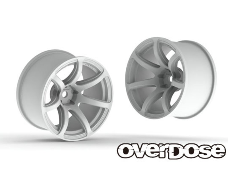 Overdose R-SPEC Work Emotion T7R 30mm / Color: White / Offset: 9mm (2pcs)