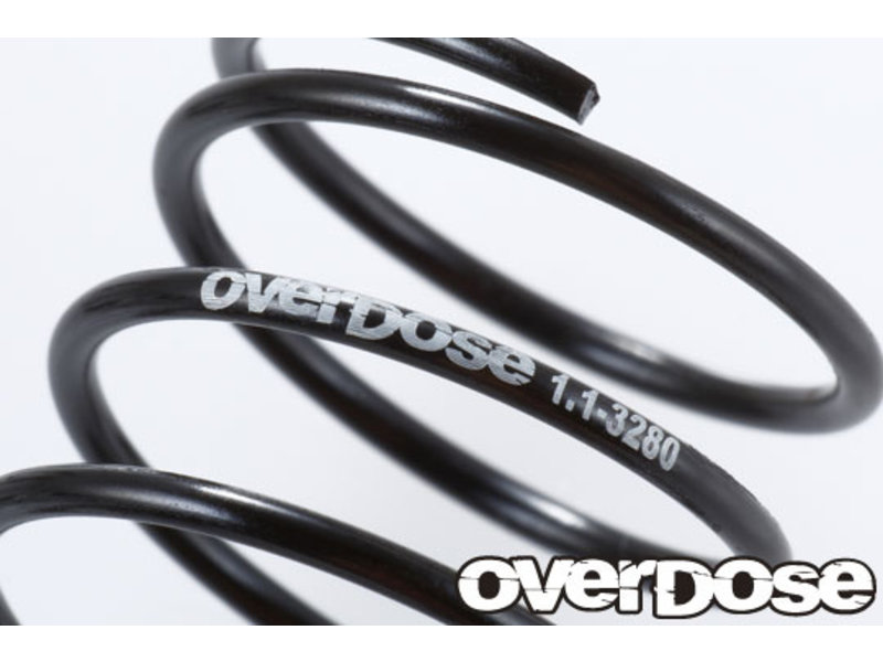 Overdose Long Spring Set 32mm Type-RY (4 types x 2 pcs)