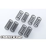 Overdose Long Spring Set 34mm Type-RY (4 types x 2 pcs)