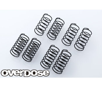 Overdose Long Spring Set 34mm Type-RY (4 types x 2 pcs)