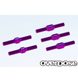 Overdose Aluminium Turnbuckle Set for GALM / Color: Purple