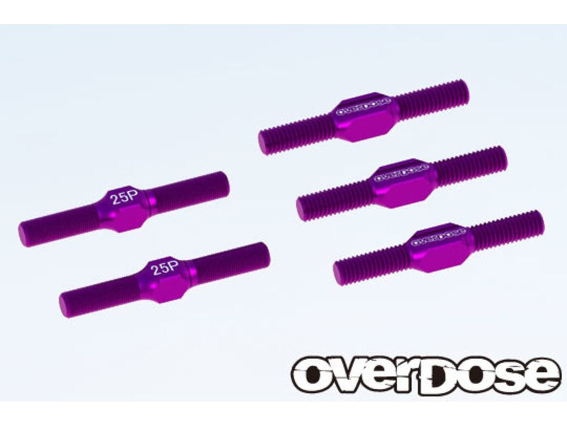 Overdose Aluminium Turnbuckle Set for GALM / Color: Purple