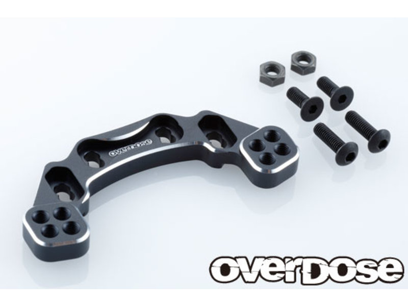 Overdose Alum. Rear Upper Arm Mount - Black Overdose Alum. Rear Upper Arm Mount - Black