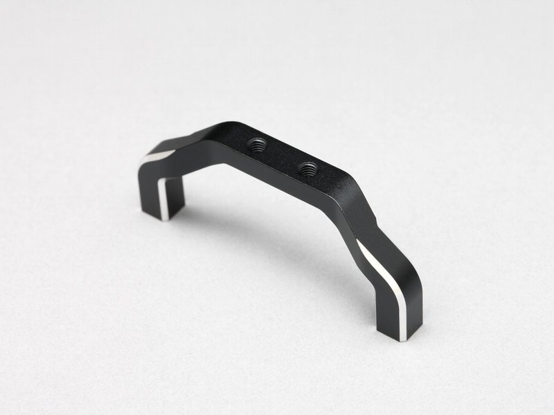 Yokomo Curved Slide Rack Servo Mount - Black Yokomo Curved Slide Rack Servo Mount - Black