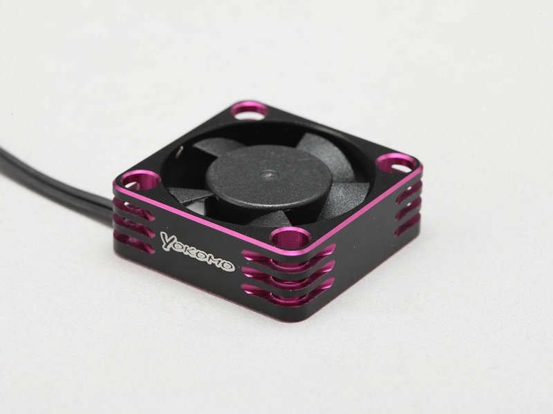 Yokomo D-CFPA - Aluminum Frame Cooling Fan 30mm - Purple