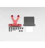 Yokomo Y2-REM-RA - Rear ESC Mount for YD-2 - Red