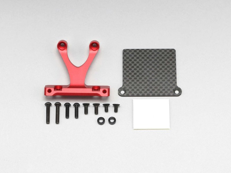 Yokomo Y2-REM-RA - Rear ESC Mount for YD-2 - Red